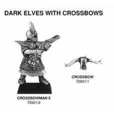 1995 Dark Elf Crossbowman Marauder Miniatures 75901/9 - metal